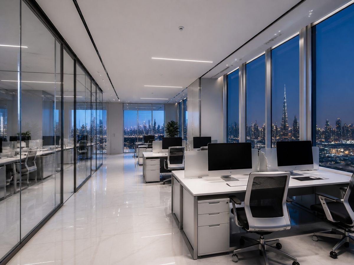 Spotless modern office